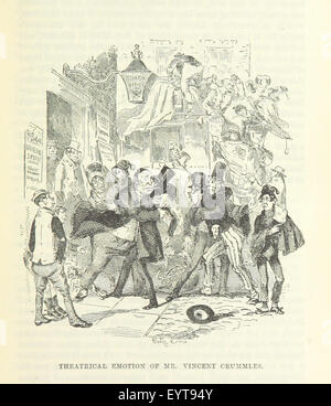 Les lettres de Charles Dickens. Edité par sa belle-sœur et sa fille aînée image prise à partir de la page 425 de "Les Lettres de Charles Banque D'Images