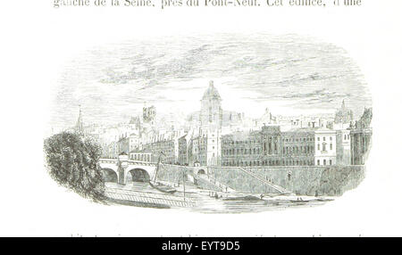 Monumental et historique de Paris depuis son origine jusqu'à 1789, etc. Image prise à partir de la page 434 de "monumental et historique de Paris Banque D'Images