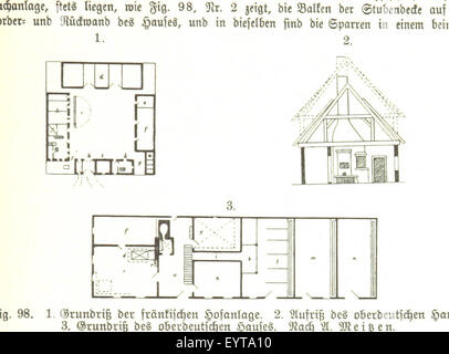 Thüringen. Geographisches Ein Handbuch, etc image prise à partir de la page 453 de "Thüringen Ein Handbuch, geographisches Banque D'Images