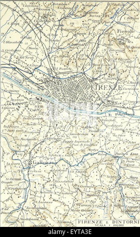 Une image extraite de 'la Terra, trattato popolare', avec une carte qui met en évidence diverses caractéristiques géographiques du monde dans le cadre d'un traité géographique complet. Banque D'Images