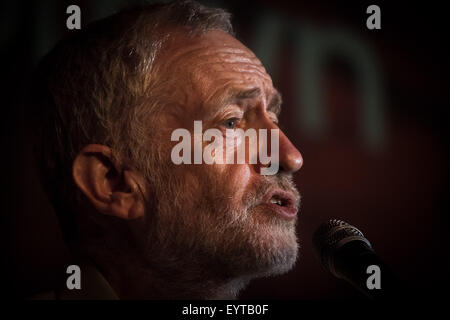 Londres, Royaume-Uni. 3 Août, 2015. Pour Jeremy Corbyn Leader du travail Crédit : Rallye Guy Josse/Alamy Live News Banque D'Images