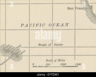 La carte '.' extraites de Flickr ID 11246548194 Image prise à partir de la page 641 de "Hawaii nos nouvelles possessions Banque D'Images