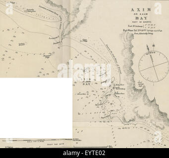 Image prise à partir de la page 65 de "La Guinée ou Côte d'or de l'Afrique, autrefois une colonie de l'Axumites ou Abyssins antique sous le règne du roi Salomon et le véritable Ophir de l'écriture ... Avec un fac-similé de la carte la Côte d'or, territoire, par d'Anville, image prise à partir de la page 65 de "La Guinée ou d'Or Banque D'Images