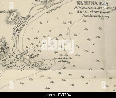 Image prise à partir de la page 65 de "La Guinée ou Côte d'or de l'Afrique, autrefois une colonie de l'Axumites ou Abyssins antique sous le règne du roi Salomon et le véritable Ophir de l'écriture ... Avec un fac-similé de la carte la Côte d'or, territoire, par d'Anville, image prise à partir de la page 65 de "La Guinée ou d'Or Banque D'Images