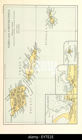 Ein deutsches Kriegsschiff dans der Südsee ... Mit über 100 Abbildungen und Karten 5 image prise à partir de la page 659 de "Ein deutsches Kriegsschiff dans Banque D'Images