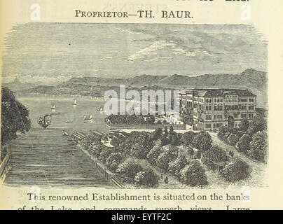 Cette image tirée de '[Appleton's European Guide Book]' présente probablement une carte européenne ou une scène de voyage, mettant en valeur des monuments ou des villes à travers différents pays, mettant en évidence les aspects culturels et géographiques de l'Europe. Banque D'Images