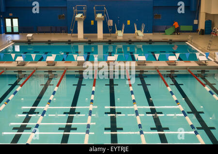 Judson Hale aquatics center à l'Institut de technologie de Rochester Banque D'Images