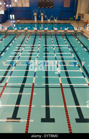 Judson Hale aquatics center à l'Institut de technologie de Rochester Banque D'Images