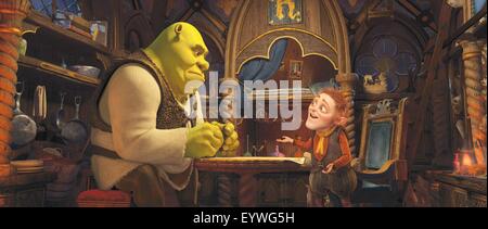 Shrek 4 ; Année : 2010 ; USA Réalisateur : Mike Mitchell ; Animation Banque D'Images