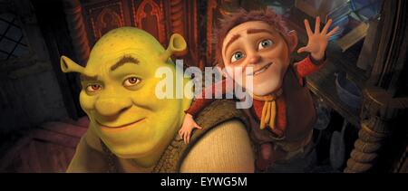 Shrek 4 ; Année : 2010 ; USA Réalisateur : Mike Mitchell ; Animation Banque D'Images