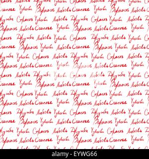 Fond d'écran transparent avec texte manuscrit sur la relation Illustration de Vecteur