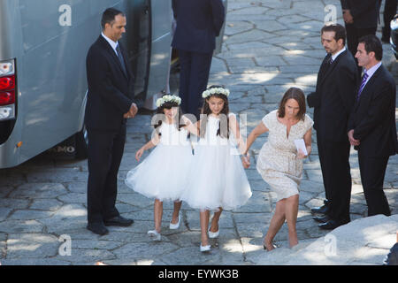 Porto, Portugal. 09Th Aug 2015. Jorge Mendes da Foz en Mariage Crédit : Rui Oliveira / Global Images/Atlantico Press/Alamy Live News Banque D'Images