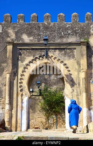 Bab El Assa, Kasbah, Tanger, Maroc, Afrique du Nord, Afrique Banque D'Images