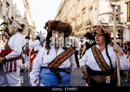 Festival International du masque ibérique, Lisbonne, Portugal, Europe Banque D'Images