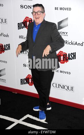 Lea DeLaria aux arrivées pour la premiere FLASH ET RICKI, AMC Loews Lincoln Square, New York, NY Le 3 août 2015. Photo par : Kristin Callahan/Everett Collection Banque D'Images