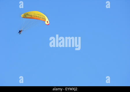 Formation en parapente en Suisse Banque D'Images