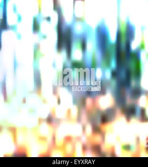 L'abstraction bleu, bleu composé de briques, de différentes teintes. Illustration de Vecteur