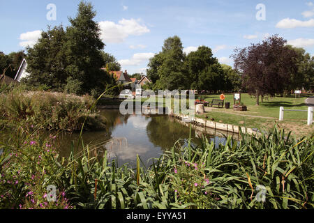 Village Green Blackmore Essex Banque D'Images