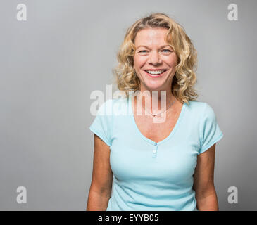 Close up of smiling woman Banque D'Images