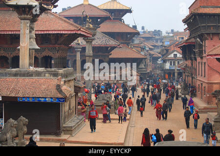 Patan Durbar Square, le Népal, Katmandou, Patan Banque D'Images