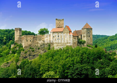 Hardegg castle au Waldviertel, Autriche, Basse Autriche, Waldviertel Banque D'Images