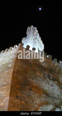 La nuit de l'Almudaina, Espagne, Baléares, Majorque Banque D'Images