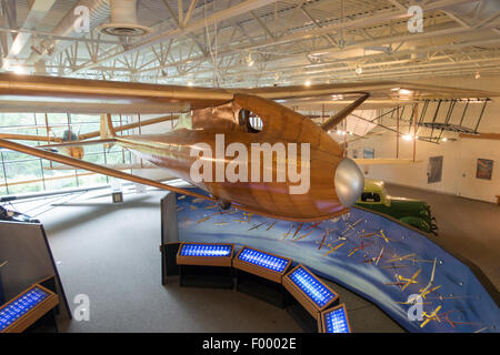 Musée national de planeur à Elmira New York Banque D'Images