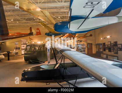 Musée national de planeur à Elmira New York Banque D'Images