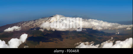 Vue aérienne de l'Etna, Italie, Sicile Banque D'Images