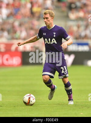 Munich, Allemagne. Le 04 août, 2015. Christian Eriksen de Tottenham Hotspur à Munich, Allemagne, 04 août 2015.Photo : Peter Kneffel/dpa/Alamy Live News Banque D'Images