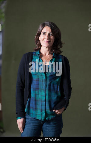 Romancier Esther Freud apparaissant au Edinburgh International Book Festival. Banque D'Images