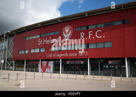 St Helens rfc langtree park rugby uk Banque D'Images