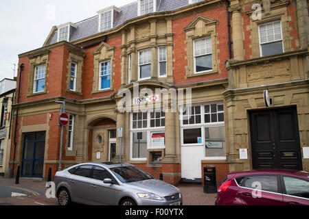 Succursale de la HSBC anciennement North et South Wales Anglesey Pays de Galles UK banque Holyhead Banque D'Images