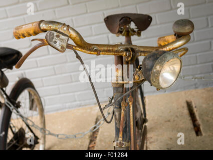 Old Rusty un guidon de Banque D'Images