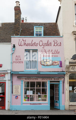 Wheelers Oyster Bar, Whitstable Banque D'Images