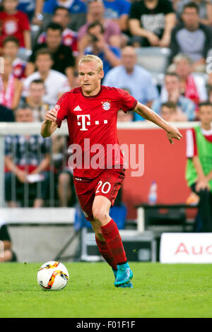 Munich, Allemagne. 4 Août, 2015. Sebastian Rode (Bayern) Football/soccer : Audi Cup 2015 match entre FC Bayern Munich 3-0 AC Milan à l'Allianz Arena de Munich, Allemagne . © Maurizio Borsari/AFLO/Alamy Live News Banque D'Images