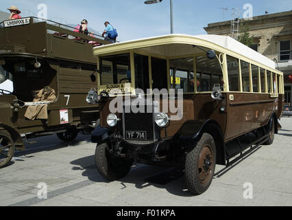 Great Western Railway Rosd Motors seul Decker Bus No.1268 à lecture -1 Banque D'Images