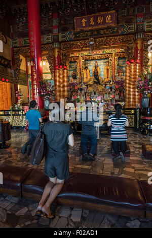 Cih ji Palace Temple par l'étang de lotus, Kaohsiung, Taiwan Banque D'Images