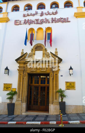 El Minzah hotel, Ville Nouvelle, nouvelle ville, Tanger, Maroc, Afrique du Nord Banque D'Images