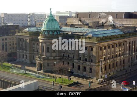 Vue de la Mitchell Library à Glasgow, Écosse, Royaume-Uni Banque D'Images