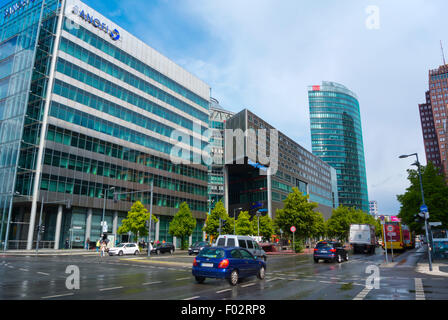 Potsdamer Strasse, Potsdamer Platz, Mitte, Berlin, Allemagne Banque D'Images