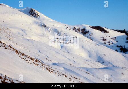 Monte Sagro (1753 mètres), Parc Régional des Alpes Apuanes, Toscane, Italie. Banque D'Images