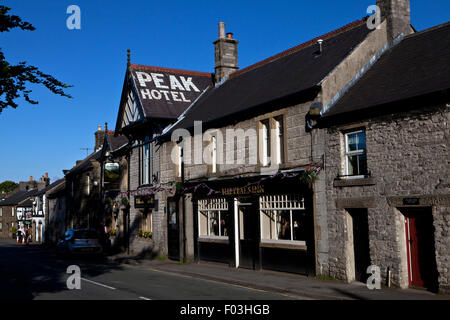 Peak Hotel, Castleton, espoir Vallée, Peak District, Derbyshire Banque D'Images