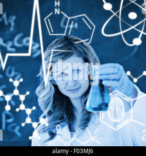 Image composite de la science graphic Banque D'Images