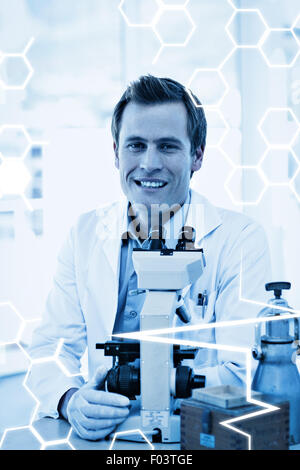 Image composite de la science graphic Banque D'Images
