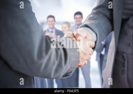 Image composite de business people close up Banque D'Images