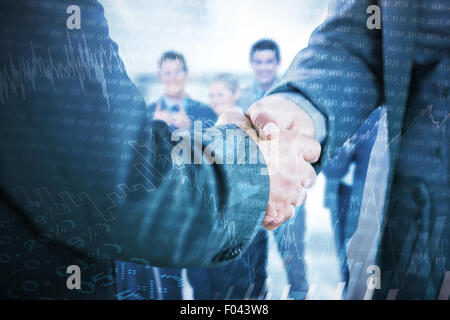 Image composite de business people close up Banque D'Images