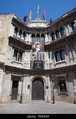 Musée de Cire de Barcelone - Museu de Cera, entrée en Catalogne, Espagne Banque D'Images