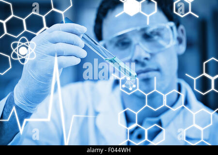 Image composite de la science graphic Banque D'Images