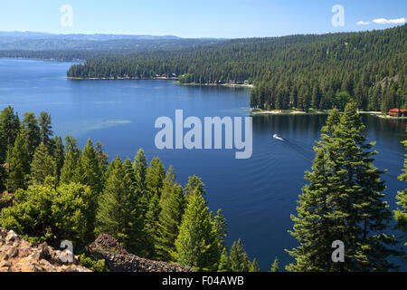 Lac Payette de McCall, California, USA. Banque D'Images